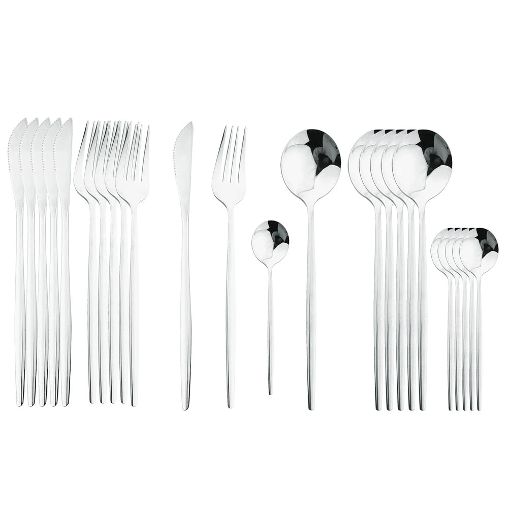 Stainless Steel Tableware Set