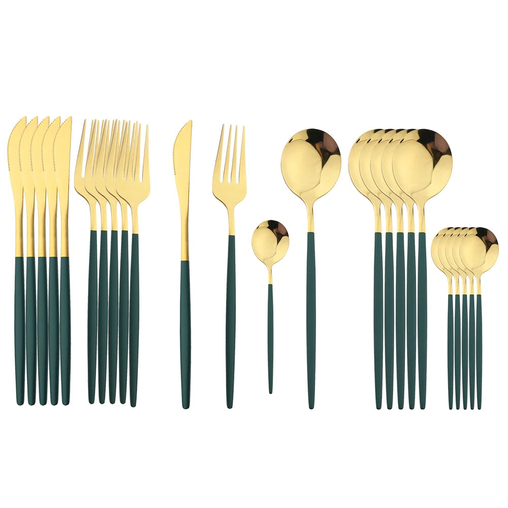 Stainless Steel Tableware Set