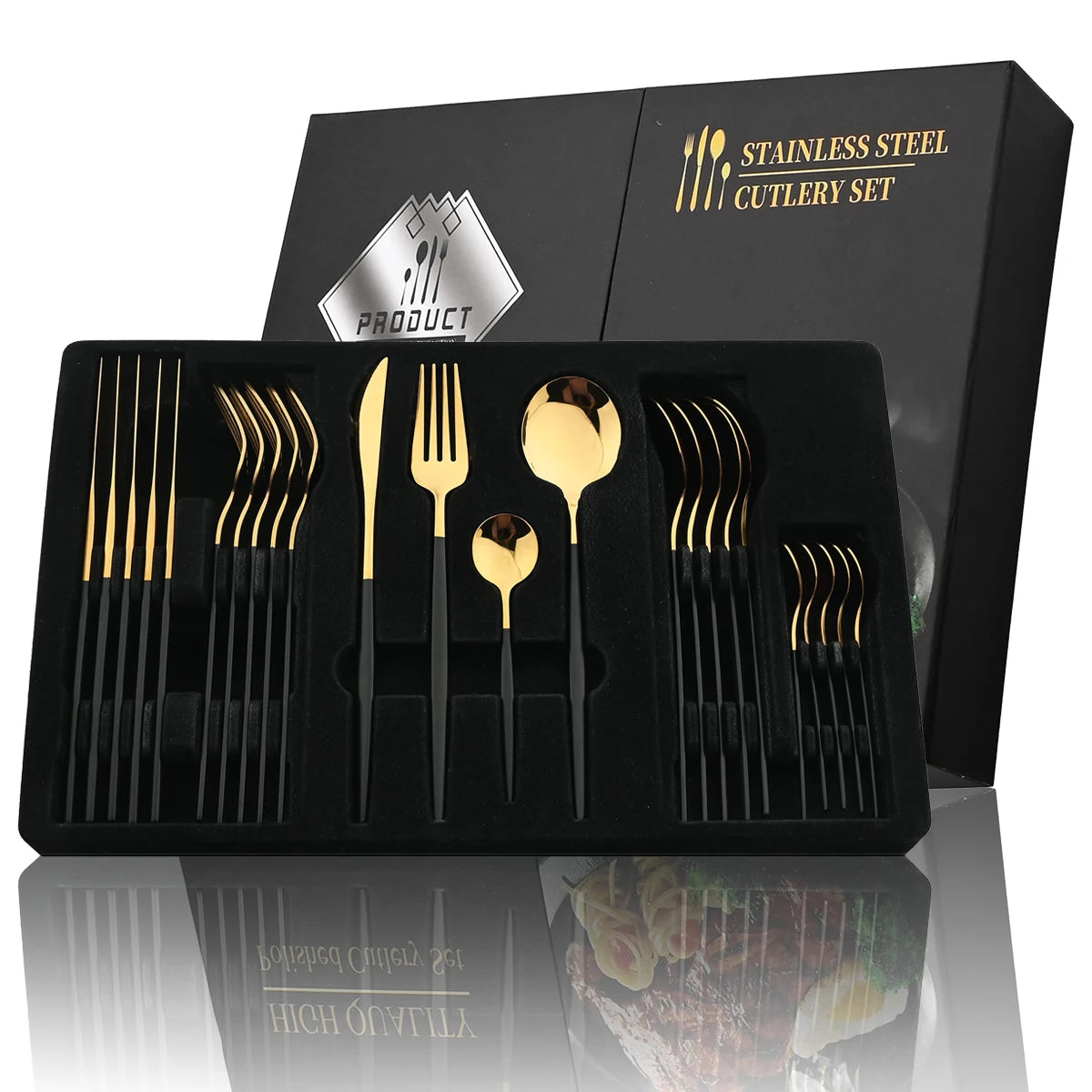 Stainless Steel Tableware Set