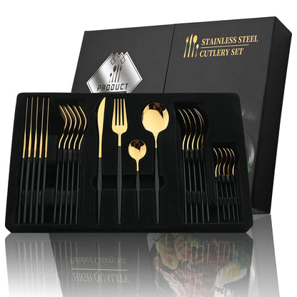 Stainless Steel Tableware Set