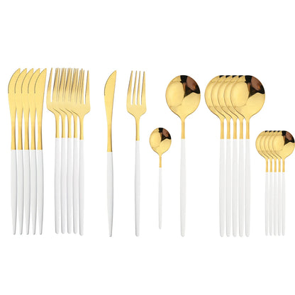 Stainless Steel Tableware Set