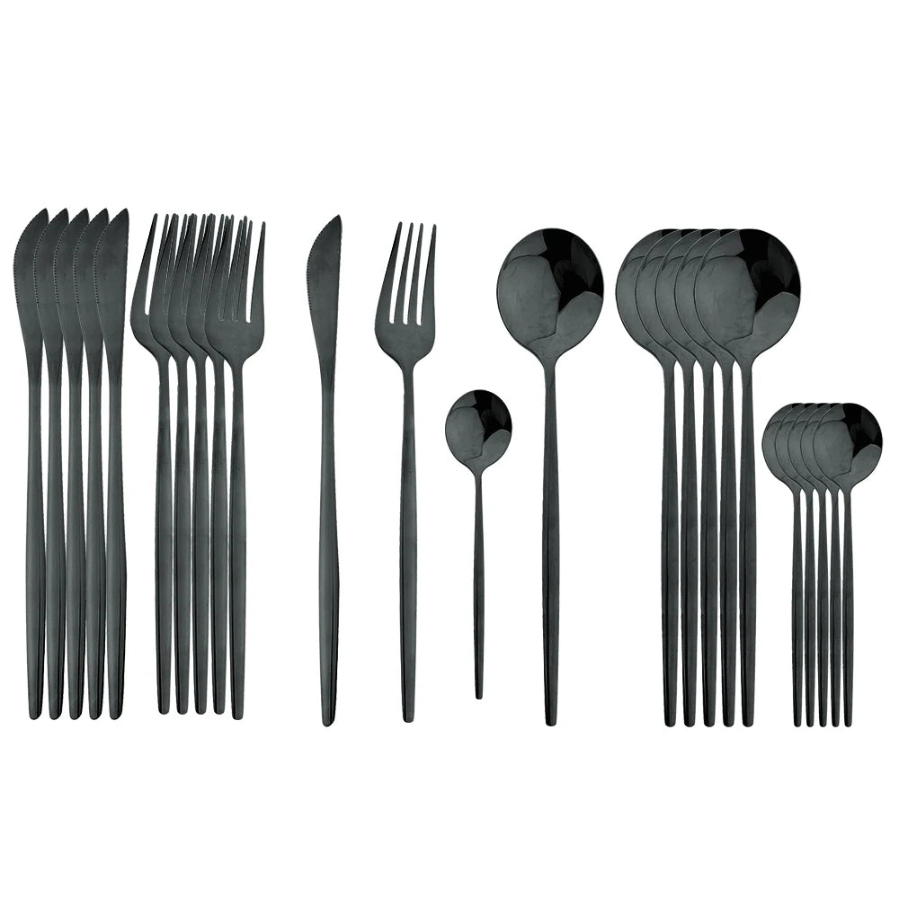 Stainless Steel Tableware Set