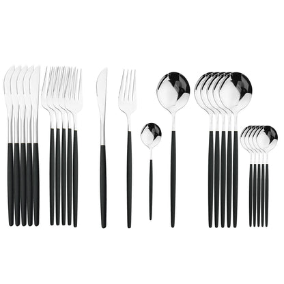 Stainless Steel Tableware Set